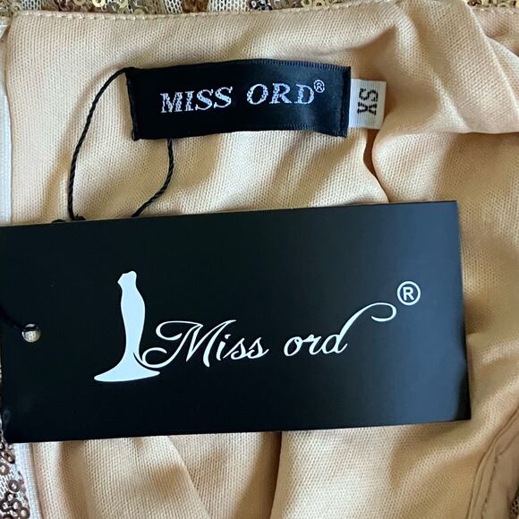 New Miss Ord Rose Gold Sequin Dress - Picture 4 of 4